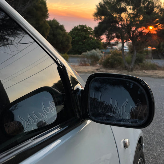 Mirror Flames Decal.