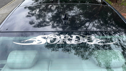 Tribal Banner Decal.