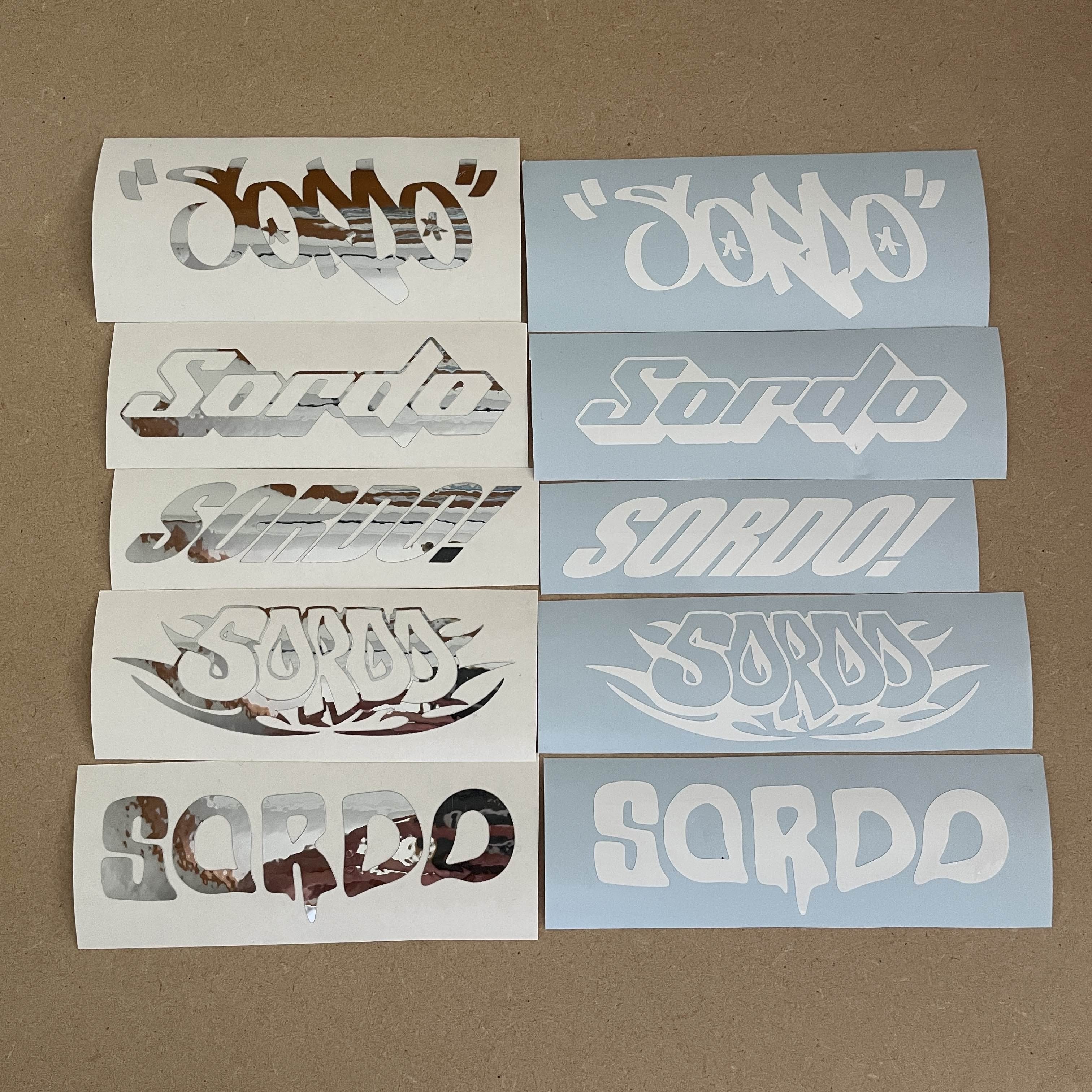 Sordo Minis - Sticker Pack