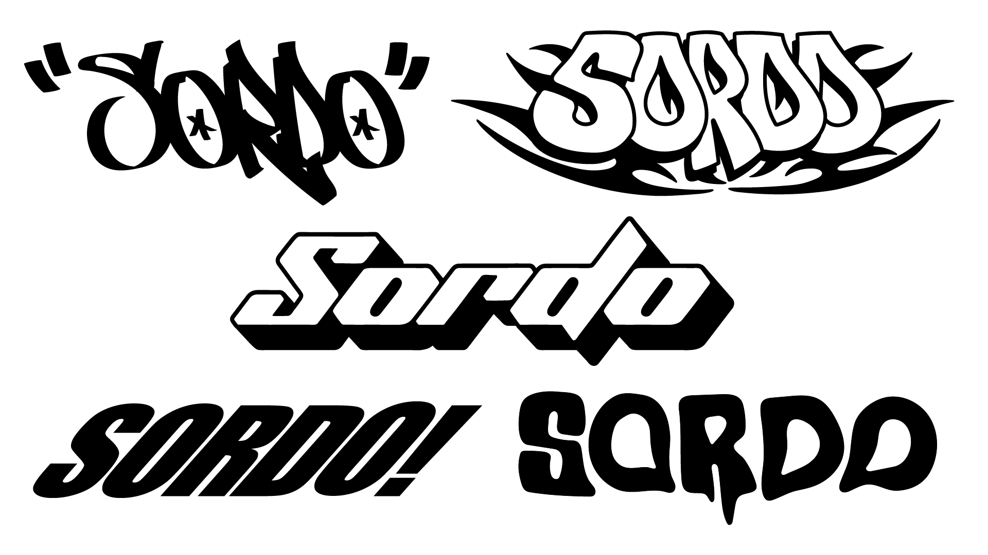 Sordo Minis - Sticker Pack