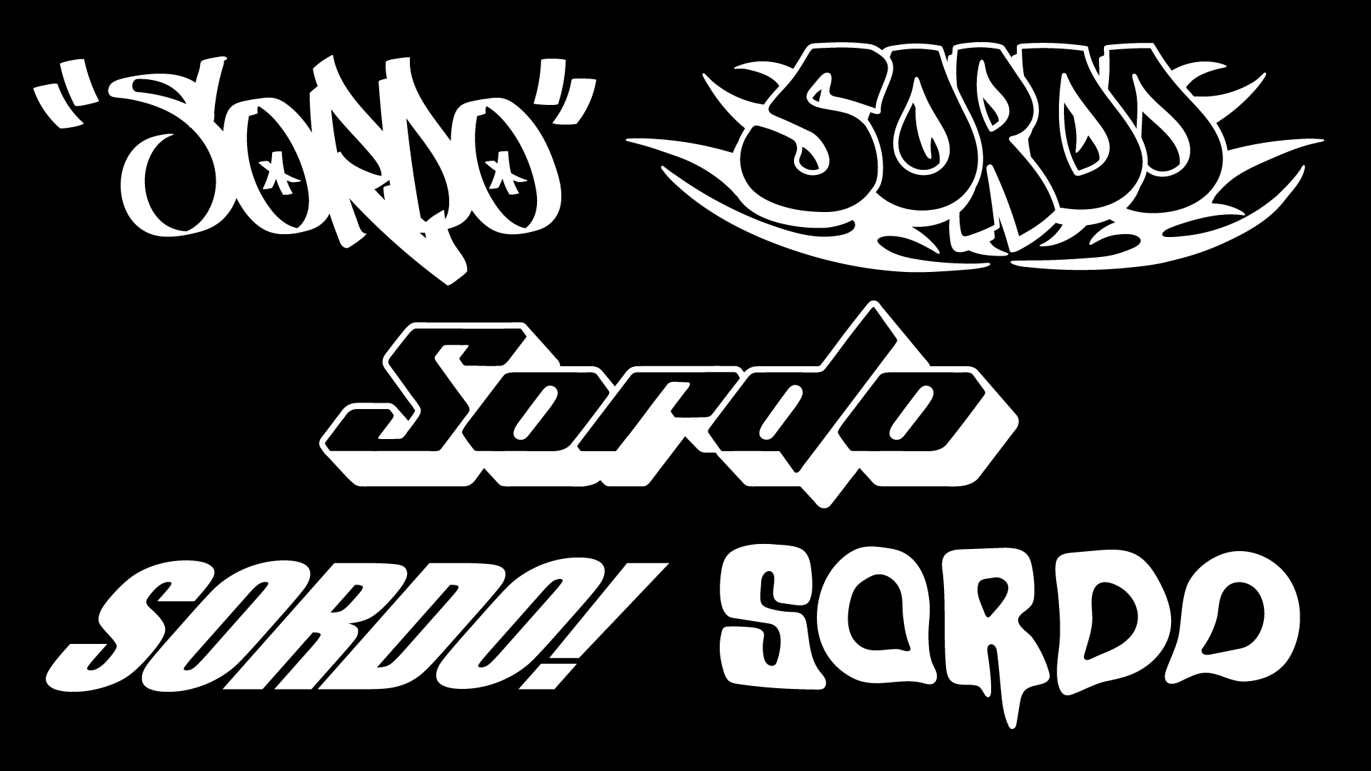 Sordo Minis - Sticker Pack